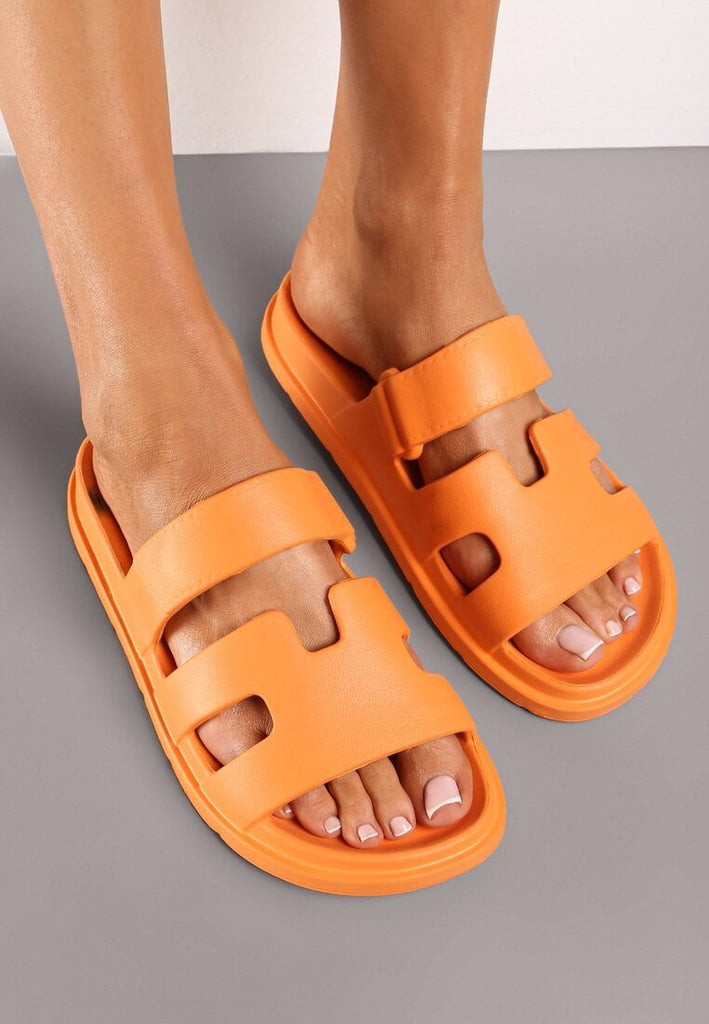 Foam Pool Flip-Flops -Orange