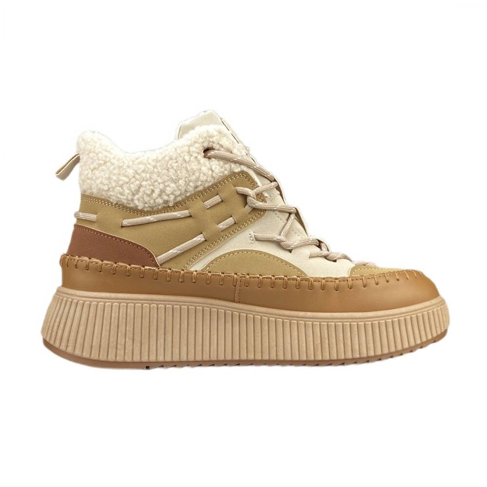 High-Top Winter Sneakers with Faux Fur Lining