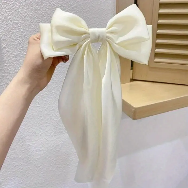 Elegant Bow Ribbon Hair Clip