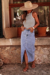 Denim Skirt