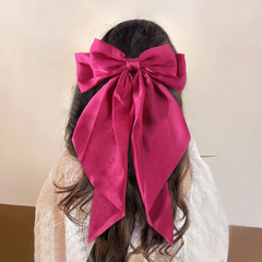 Elegant Bow Ribbon Hair Clip