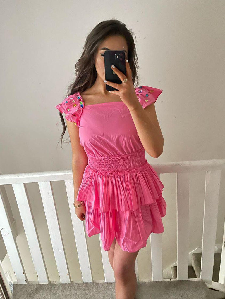 Mini Dress -Pink