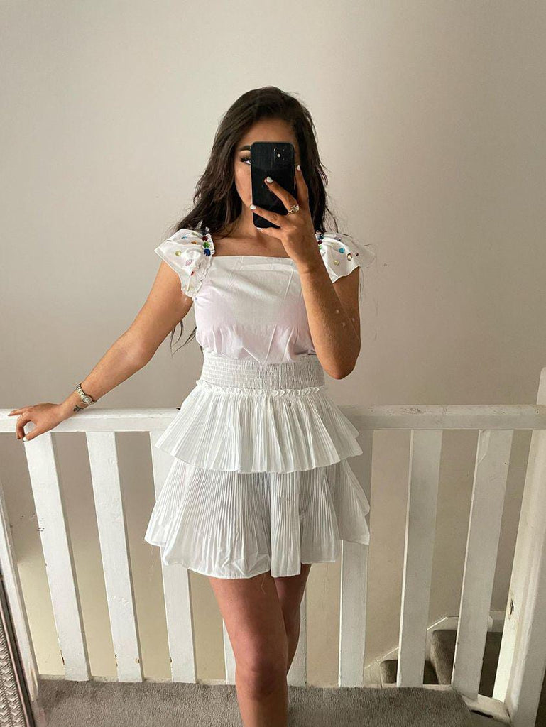 Mini Dress -White