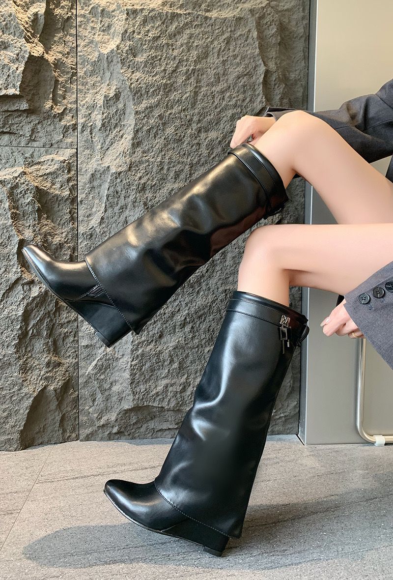 Chinese laundry leah wedge over the knee boot on sale