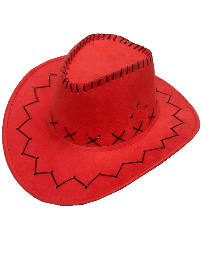 Red Cowboy Hat Unisex