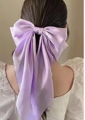 Elegant Bow Ribbon Hair Clip