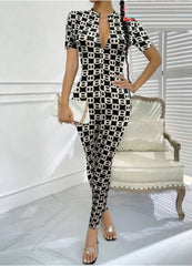 Black & White Jumpsuit