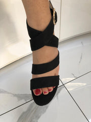 Block Heel -Black