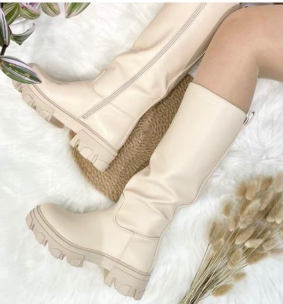 Long Boots -Nude